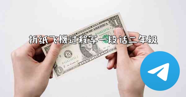 折纸飞機过程写一段话二年級