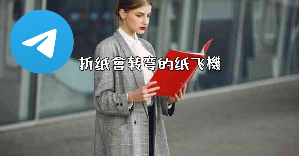 折纸會转弯的纸飞機