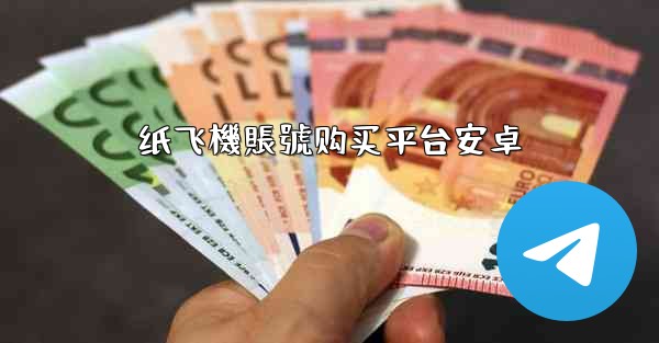 纸飞機賬號购买平台安卓