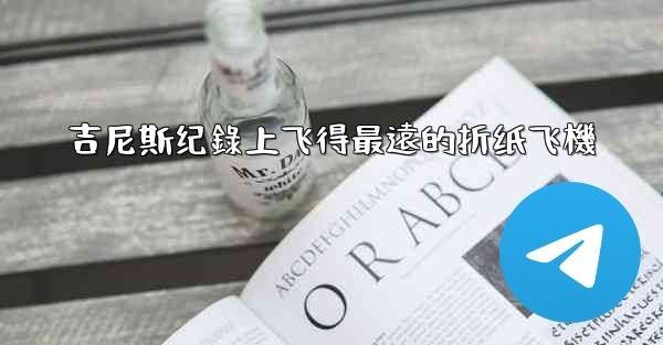 吉尼斯纪錄上飞得最遠的折纸飞機