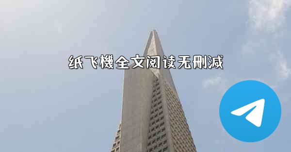 纸飞機全文阅读无刪減