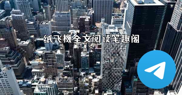 纸飞機全文阅读笔趣阁