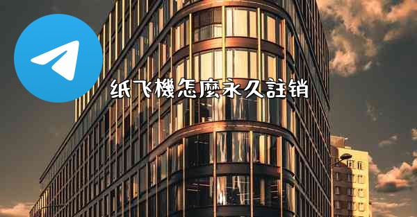 纸飞機怎麼永久註销