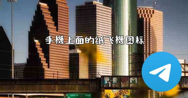 手機上面的纸飞機图标