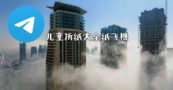 儿童折纸大全纸飞機