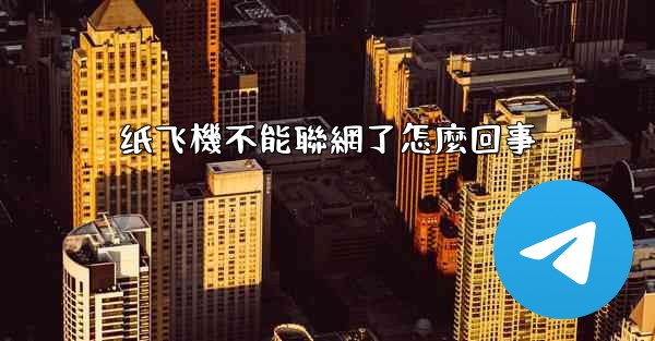 <b>纸飞機不能聯網了怎麼回事</b>