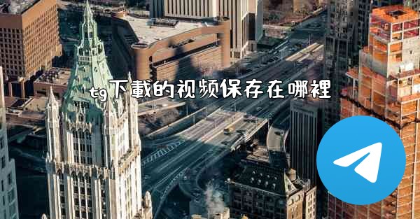 tg下載的视频保存在哪裡