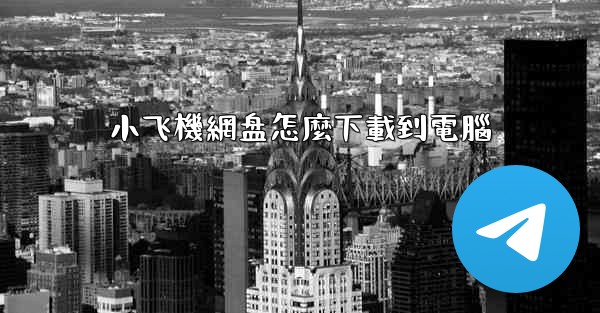 小飞機網盘怎麼下載到電腦