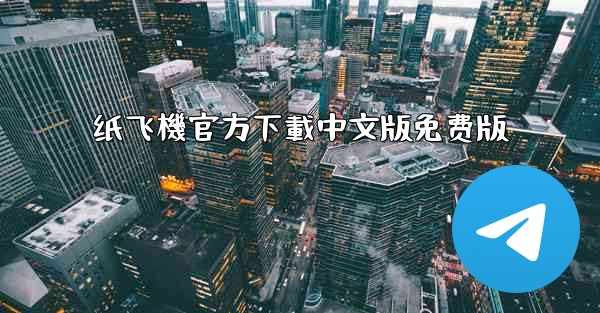 纸飞機官方下載中文版免费版