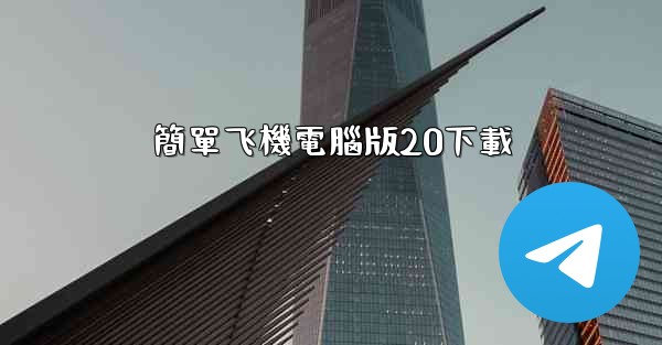 簡單飞機電腦版20下載