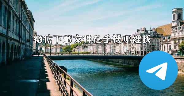 微信下載文件在手機哪裡找