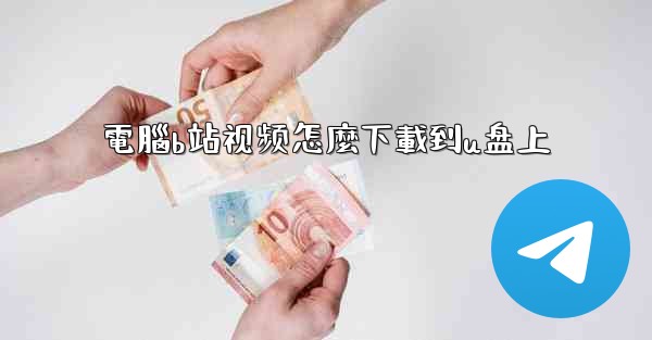 電腦b站视频怎麼下載到u盘上