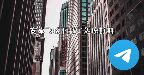 安卓飞機下載了怎麼註冊