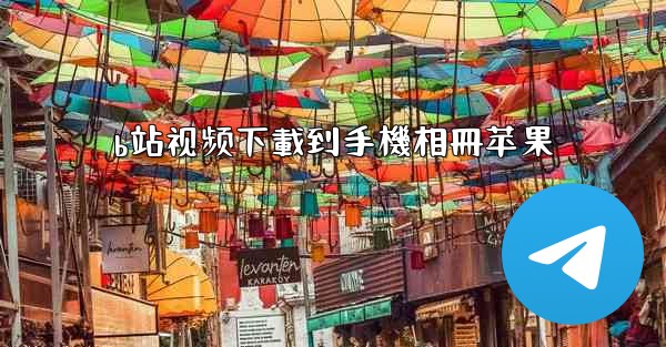 b站视频下載到手機相冊苹果