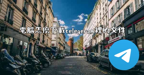 電腦怎麼下載telegeram裡的文件