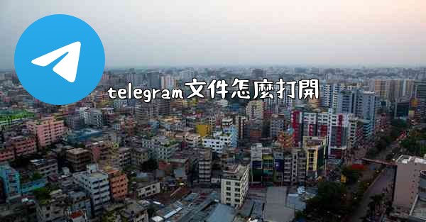 telegram文件怎麼打開