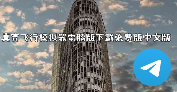 真實飞行模拟器電腦版下載免费版中文版