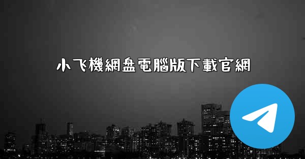 小飞機網盘電腦版下載官網