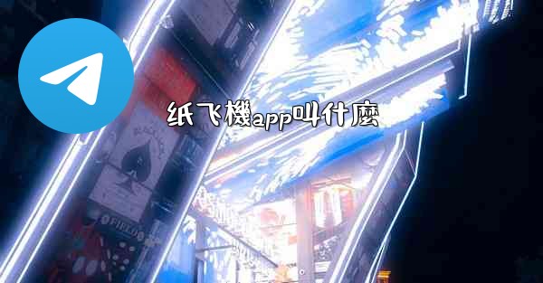 纸飞機app叫什麼