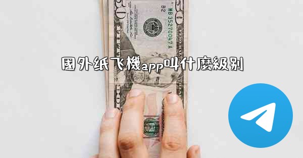 國外纸飞機app叫什麼級别