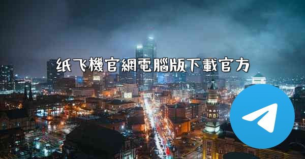 纸飞機官網電腦版下載官方