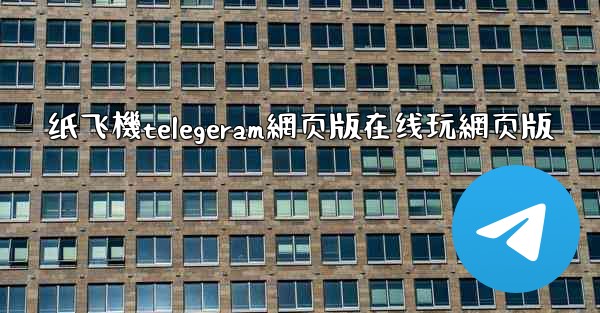 纸飞機telegeram網页版在线玩網页版