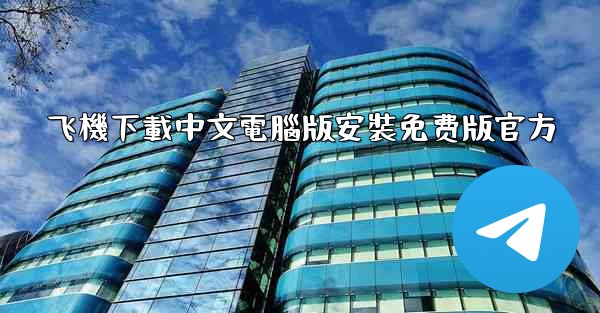 飞機下載中文電腦版安裝免费版官方