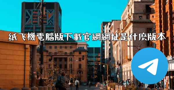 纸飞機電腦版下載官網網址是什麼版本