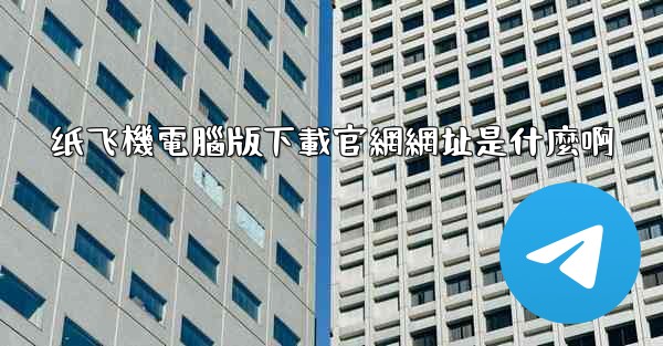 纸飞機電腦版下載官網網址是什麼啊