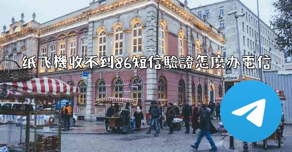 纸飞機收不到86短信驗證怎麼办電信