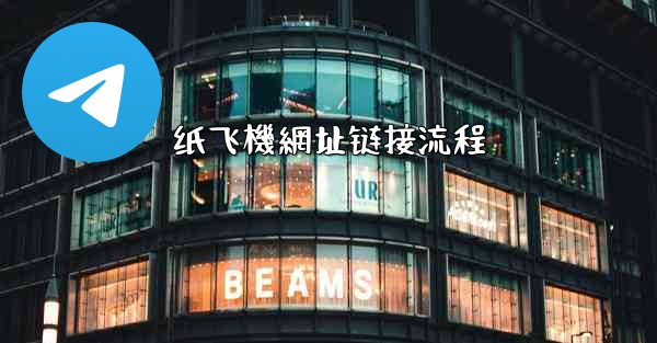 纸飞機網址链接流程