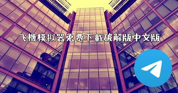 飞機模拟器免费下載破解版中文版