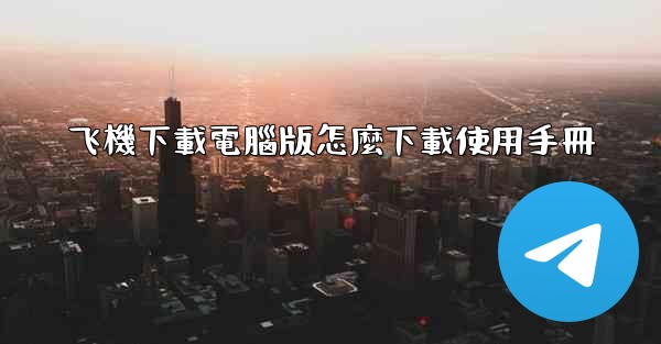 飞機下載電腦版怎麼下載使用手冊