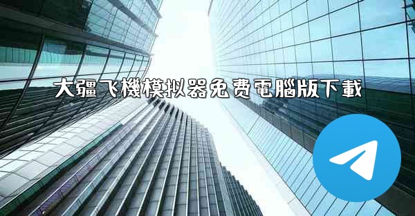 大疆飞機模拟器免费電腦版下載