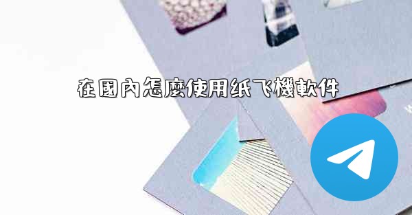 在國內怎麼使用纸飞機軟件