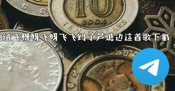 我的纸飞機呀飞呀飞飞到了芦塘边這首歌下載