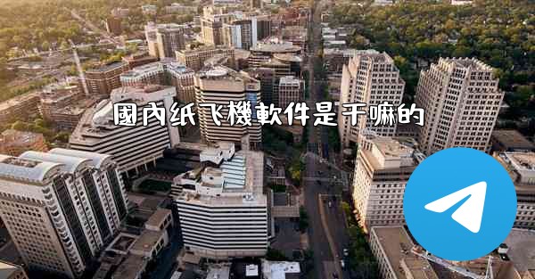 國內纸飞機軟件是干嘛的