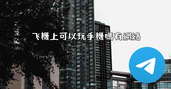 飞機上可以玩手機嗎有網絡