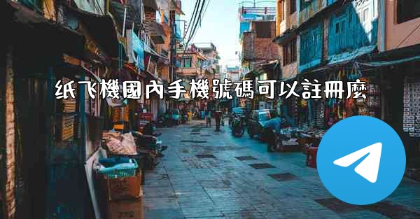 纸飞機國內手機號碼可以註冊麼