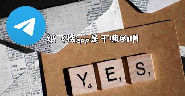 纸飞機app是干嘛的啊