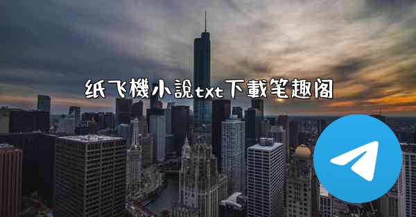 纸飞機小說txt下載笔趣阁