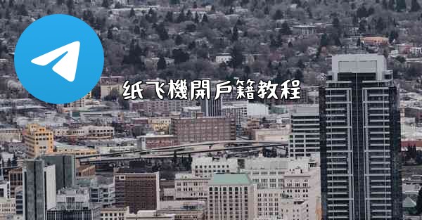 纸飞機開戶籍教程