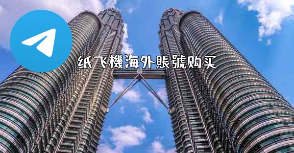 纸飞機海外賬號购买