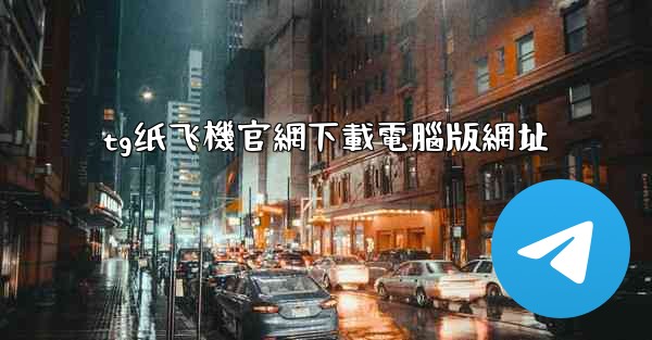 tg纸飞機官網下載電腦版網址