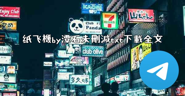 纸飞機by潭石未刪減txt下載全文