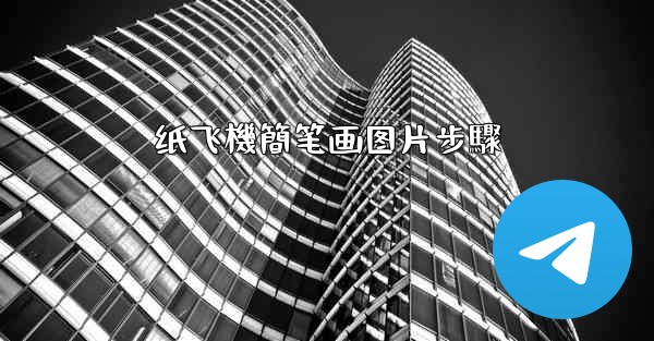 纸飞機簡笔画图片步驟