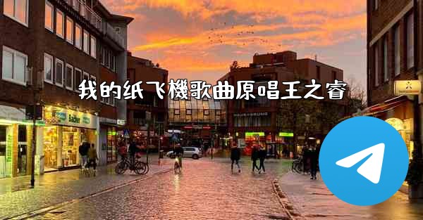 我的纸飞機歌曲原唱王之睿