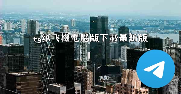 tg纸飞機電腦版下載最新版