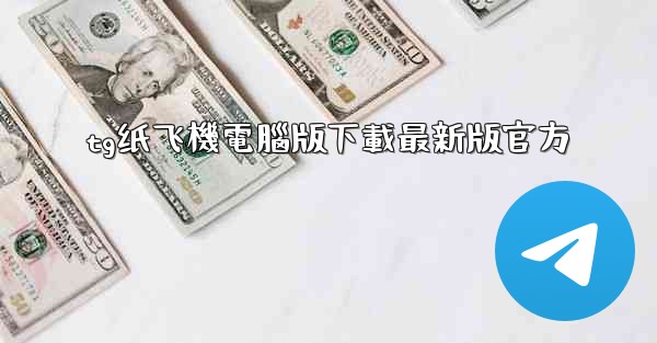 tg纸飞機電腦版下載最新版官方