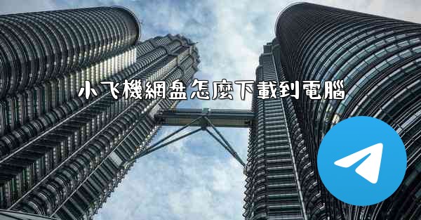 小飞機網盘怎麼下載到電腦